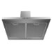 Hota incorporabila decorativa Hausberg HB-1260, Putere de absorbtie 400 m3/h, 1 motor, 60 cm, Inox